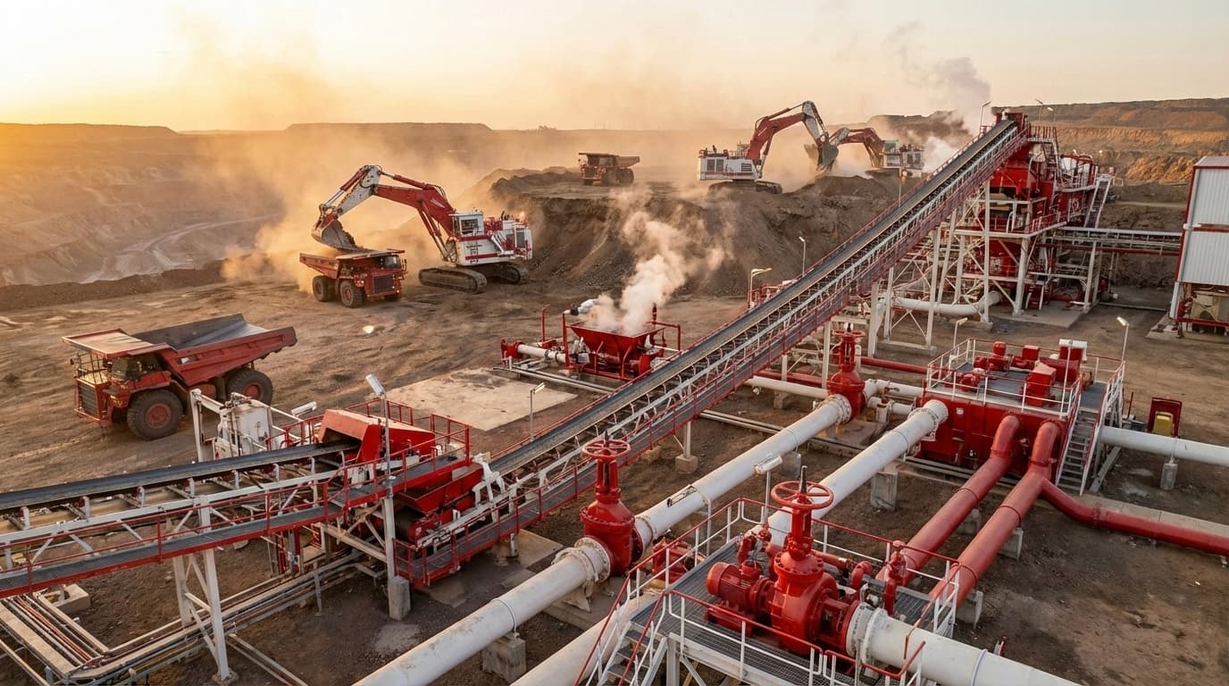 Industrial Valves in India: Types & Applications for Cement, Power & Mining - Featured image