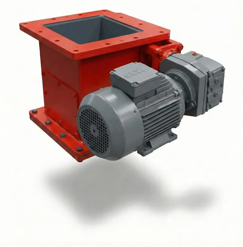 Motorized Flap Gate - Rotary Valves valve for industrial applications