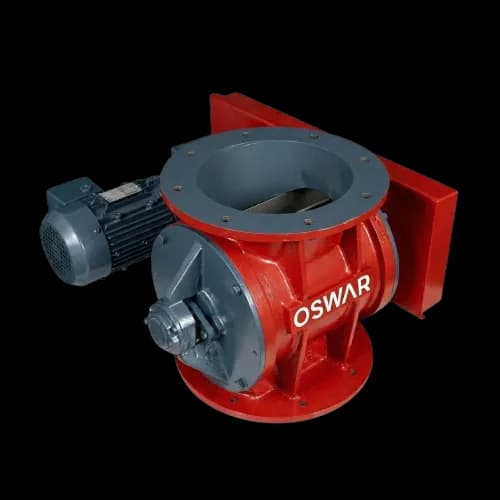 Blow-Through Controlled Flow Rotary Valve - Rotary Valves valve for industrial applications