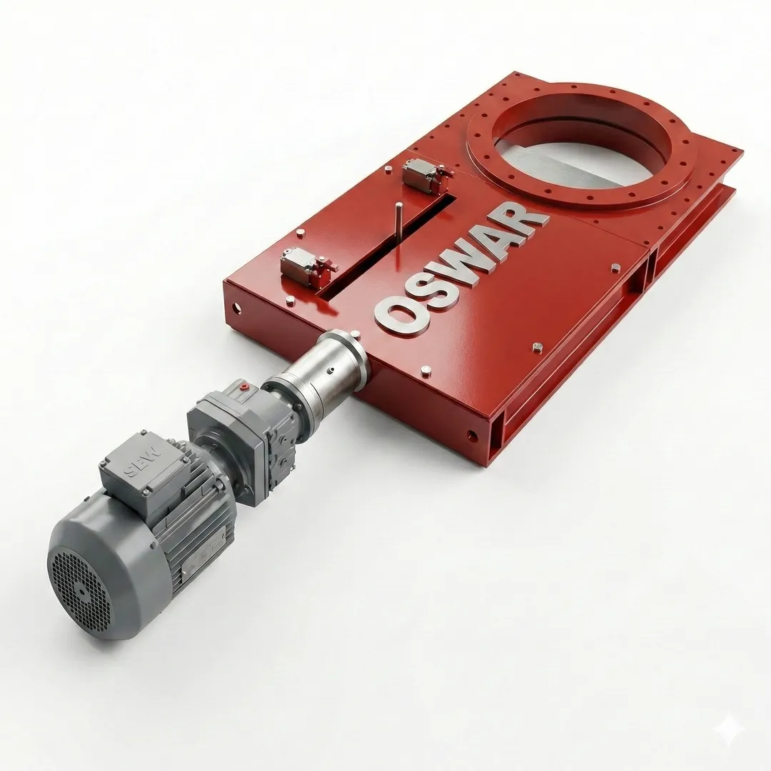 Motorized Slide Gate Valve - Rotary Valves valve for industrial applications