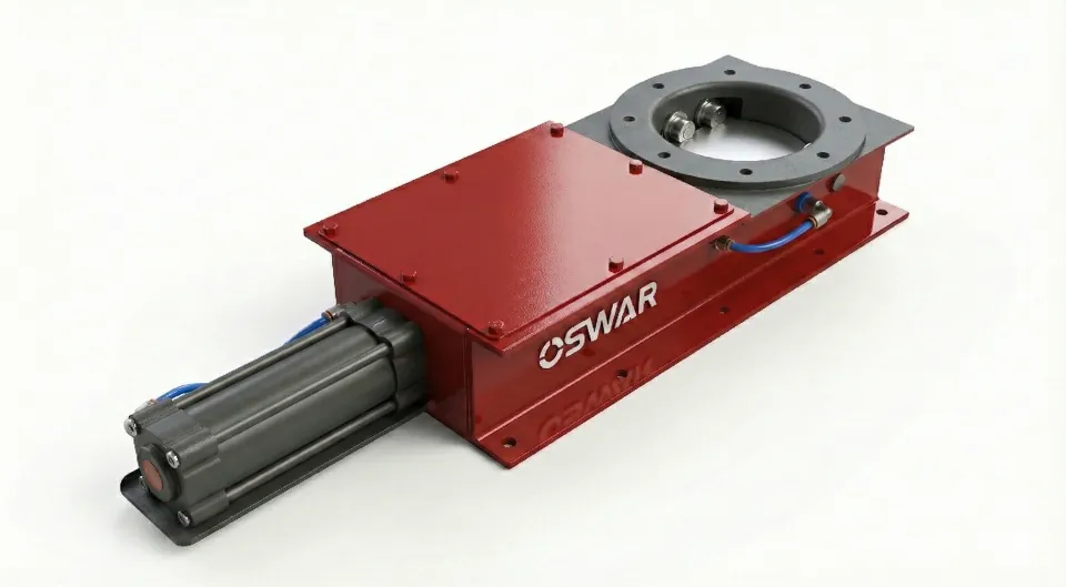 Pneumatic Slide Gate Valve - Rotary Valves valve for industrial applications